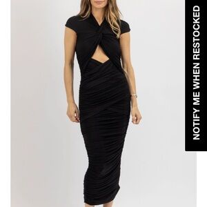 Ronny Kobo Black Dress